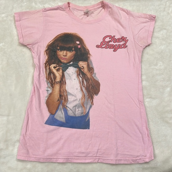 Cher Lloyd graphic T-shirt